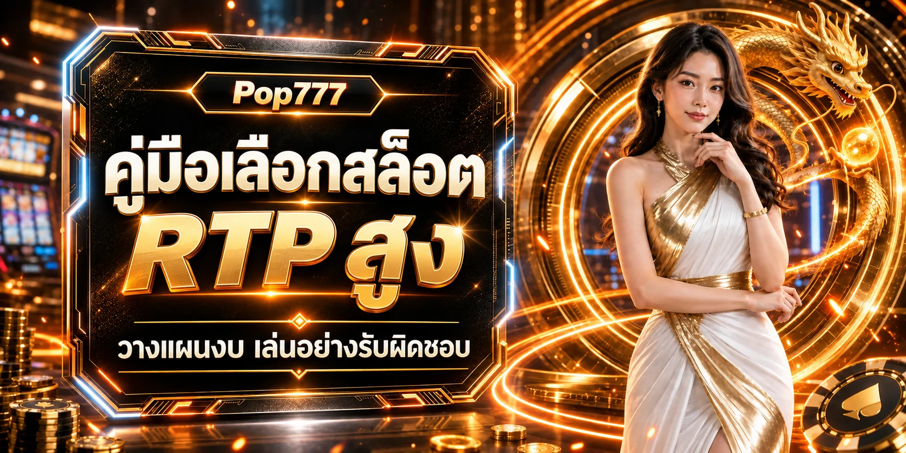 Pop777 วิธีเลือกสล็อต RTP สูงและจัดการงบ